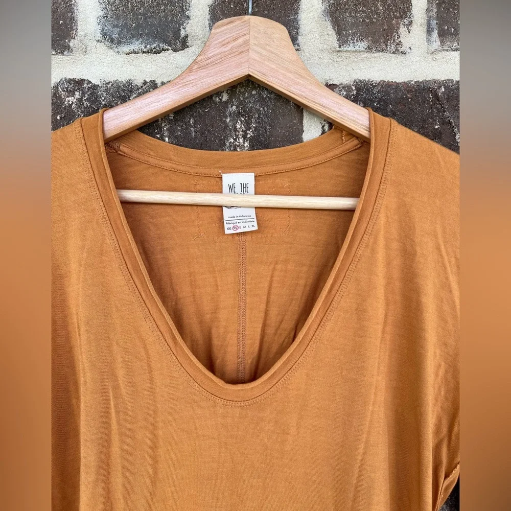 We The Free: Women's Long Sleeve Top in Burnt Orange: Size XS - Picture 2 of 4